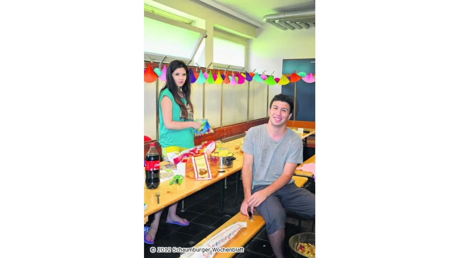 Der Besuch aus aller Welt packt es an (Foto: red)