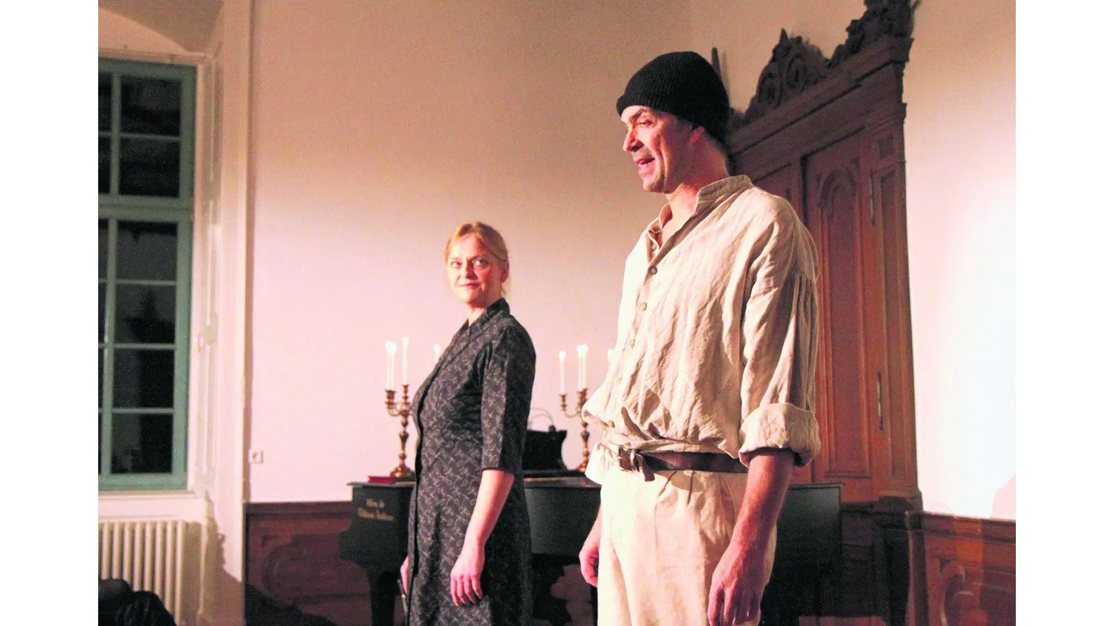 Bewegender Theaterabend im Kaminzimmer (Foto: bb)