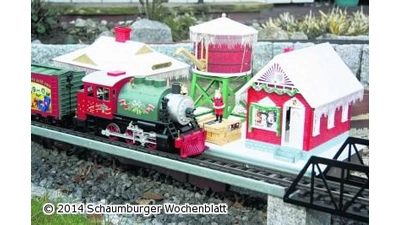 Heute „Nikolausfahrt” im Garteneisenbahnland (Foto: gi)