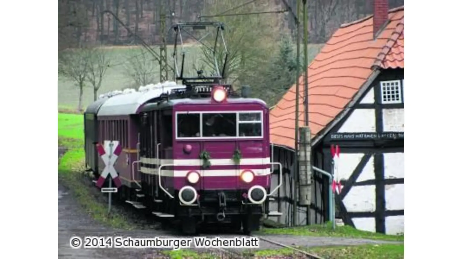 Bahnverkehr am Heiligen Abend (Foto: ste)
