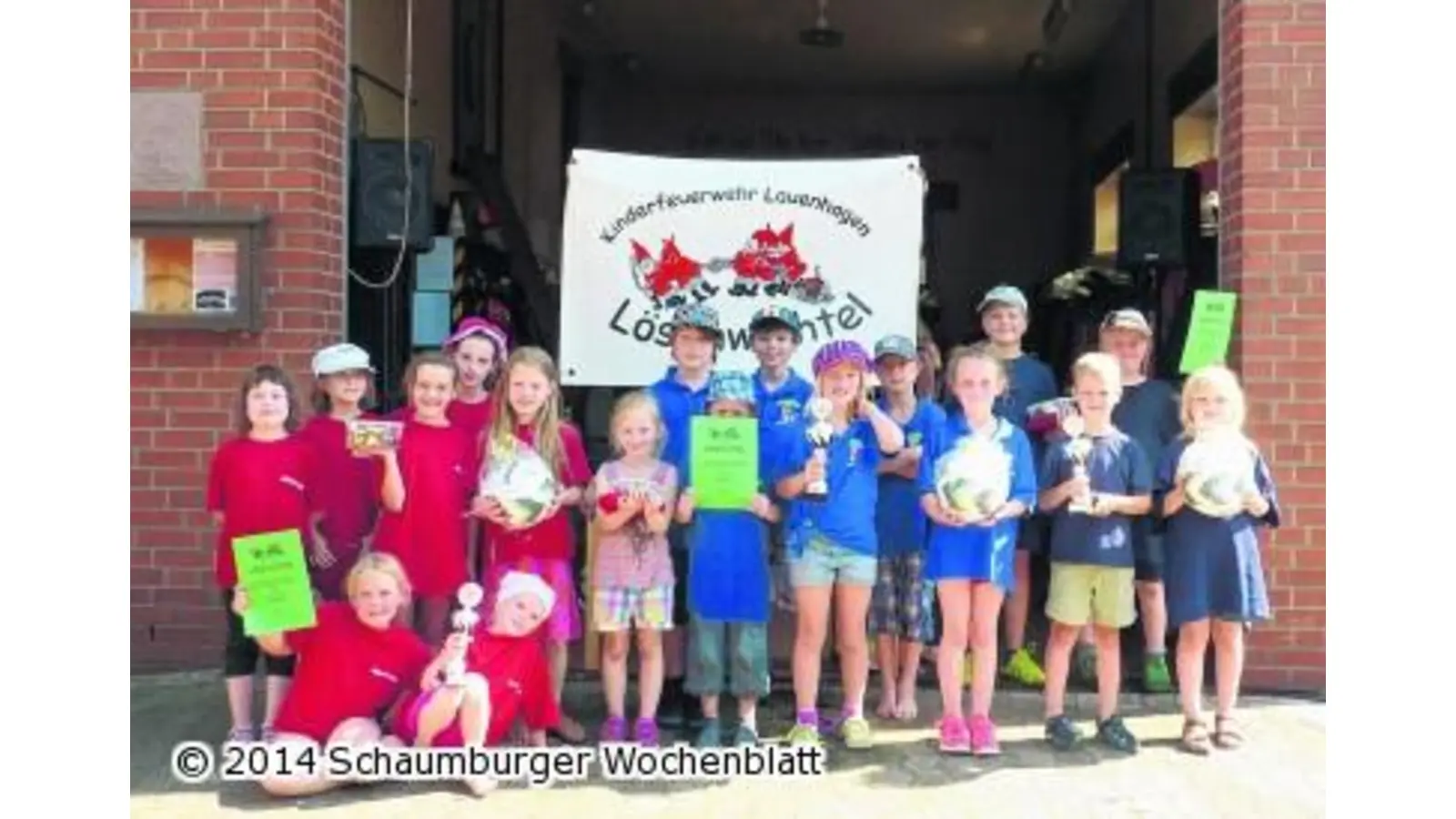Geburtstags-Abkühlung für die Löschwichtel (Foto: em)
