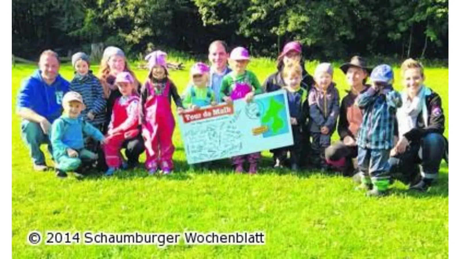 Waldkindergarten Pützelzwerge bekommt Besuch (Foto: em)
