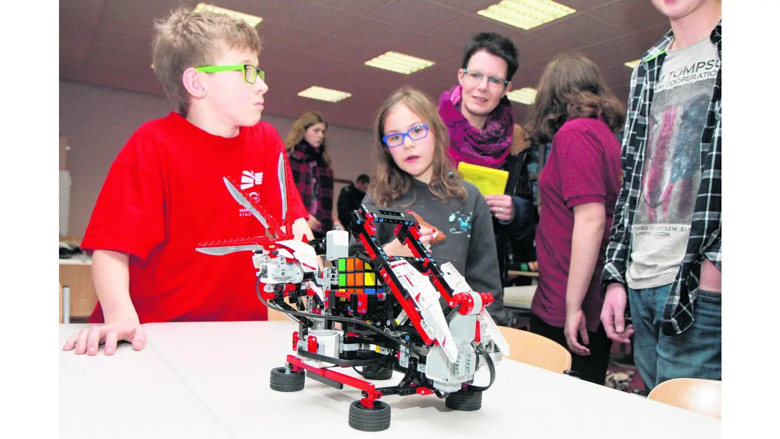 Einblicke in das Schulleben am Ratsgymnasium (Foto: bb)