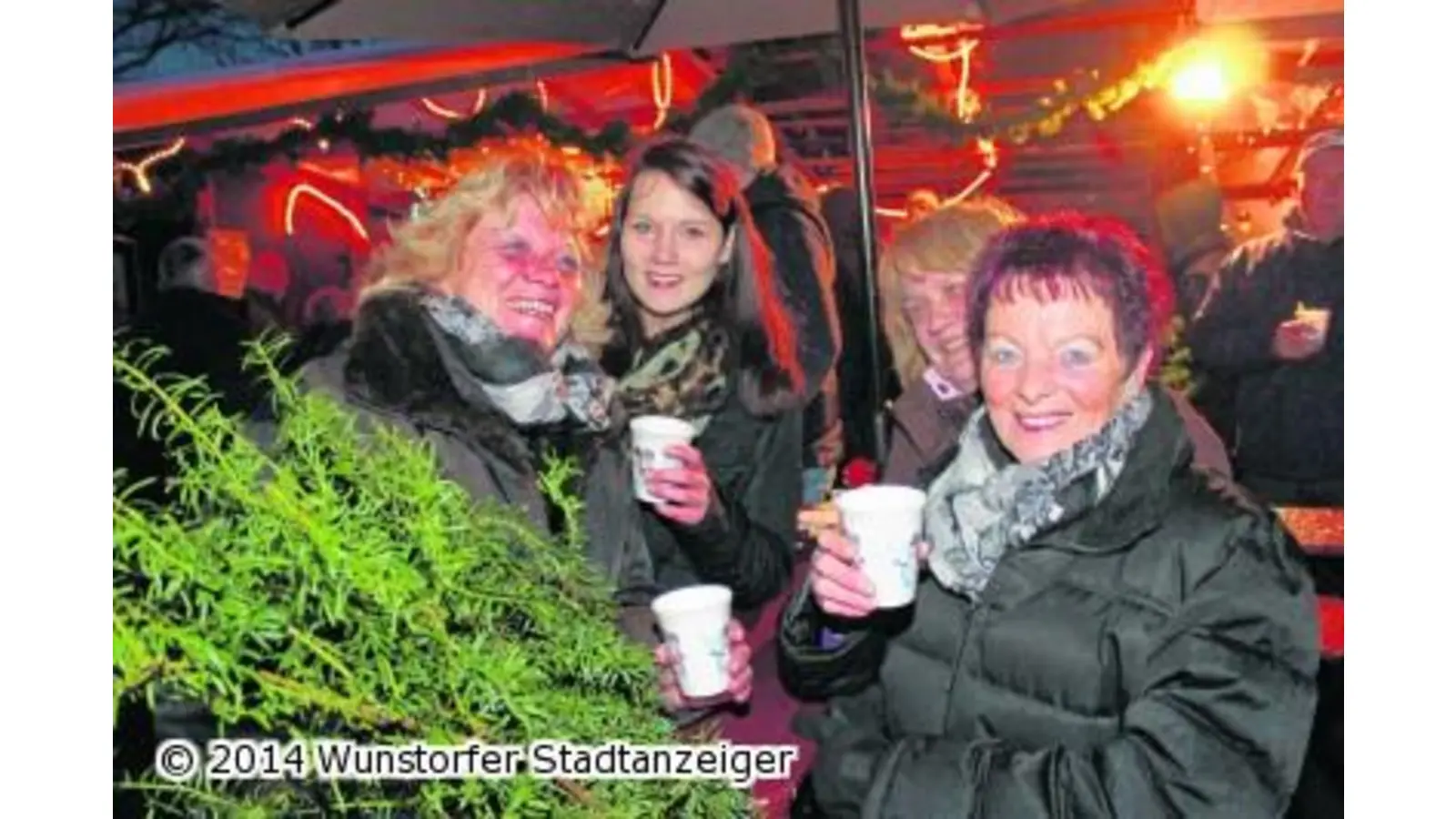 Besucher loben familiäre Atmosphäre (Foto: tau)