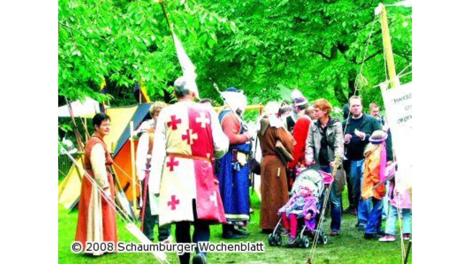 Tolle Kulisse auf der Burg (Foto: km)