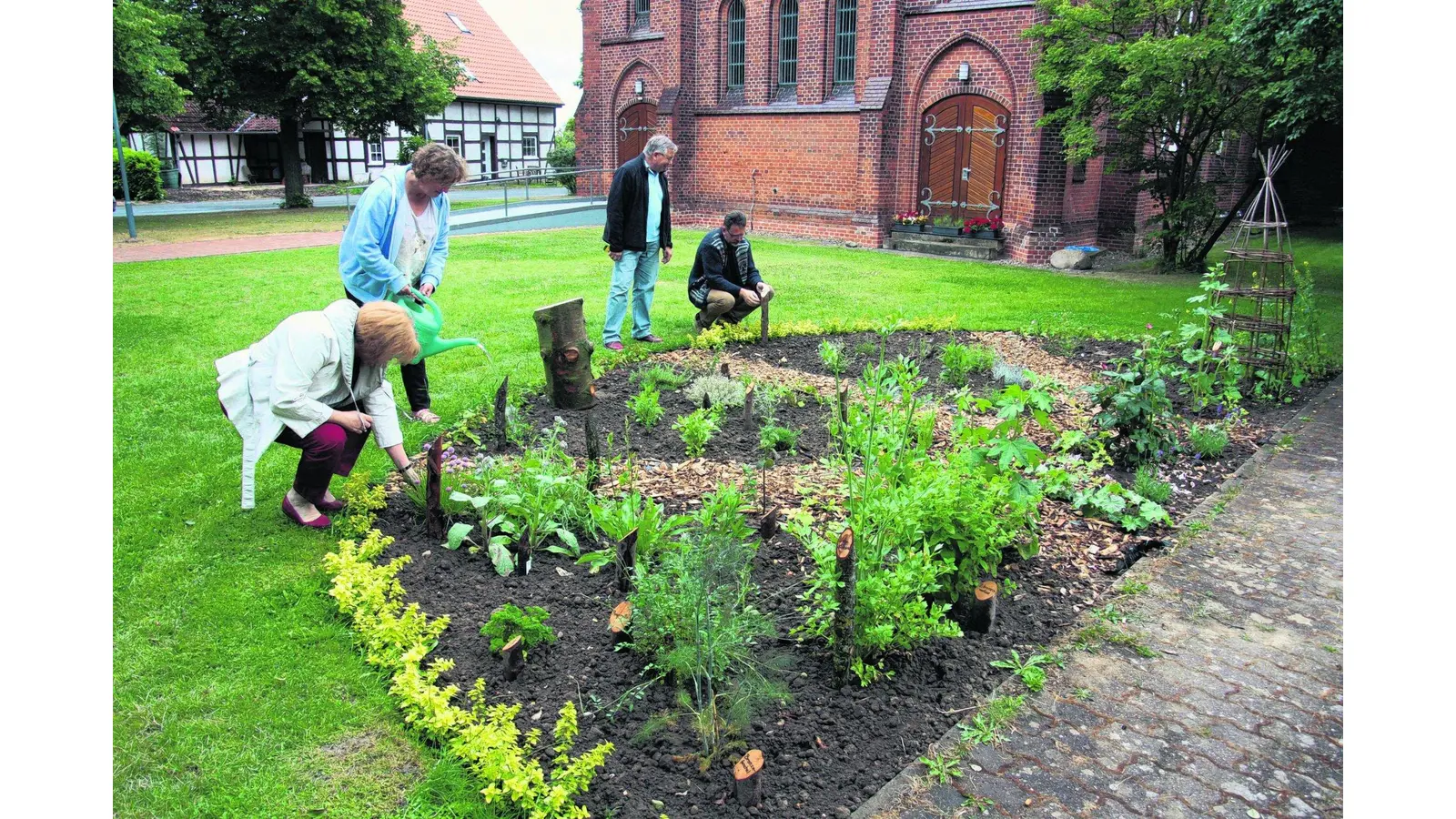 Dorfwerkstatt zeigt erste Erfolge (Foto: gi)