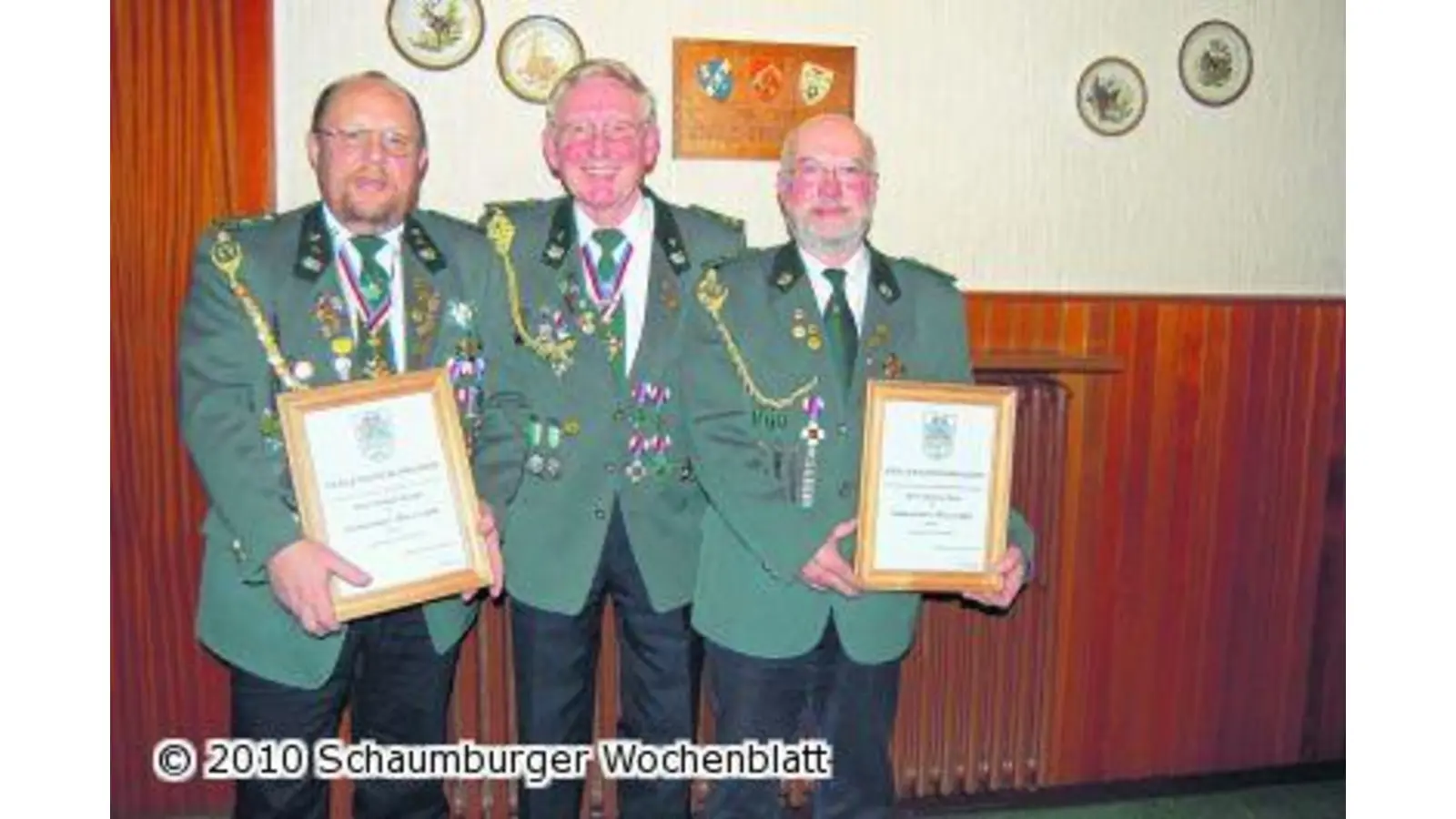 Schützenverein vergibt zwei Verdienstorden (Foto: red)