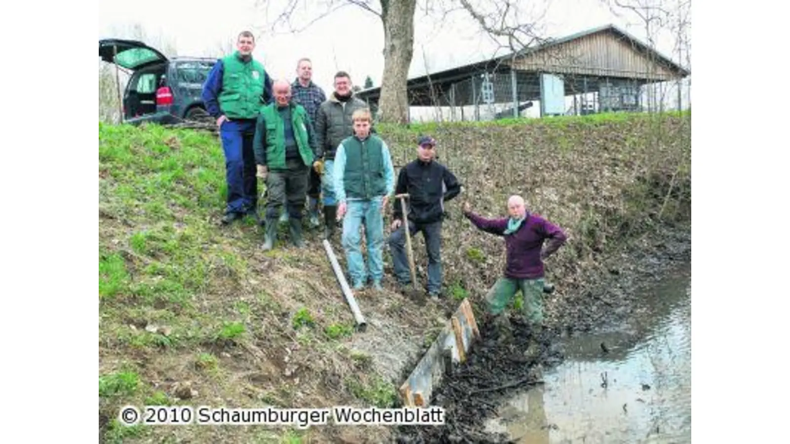 Loch im Wall am Schlossteich (Foto: pd)