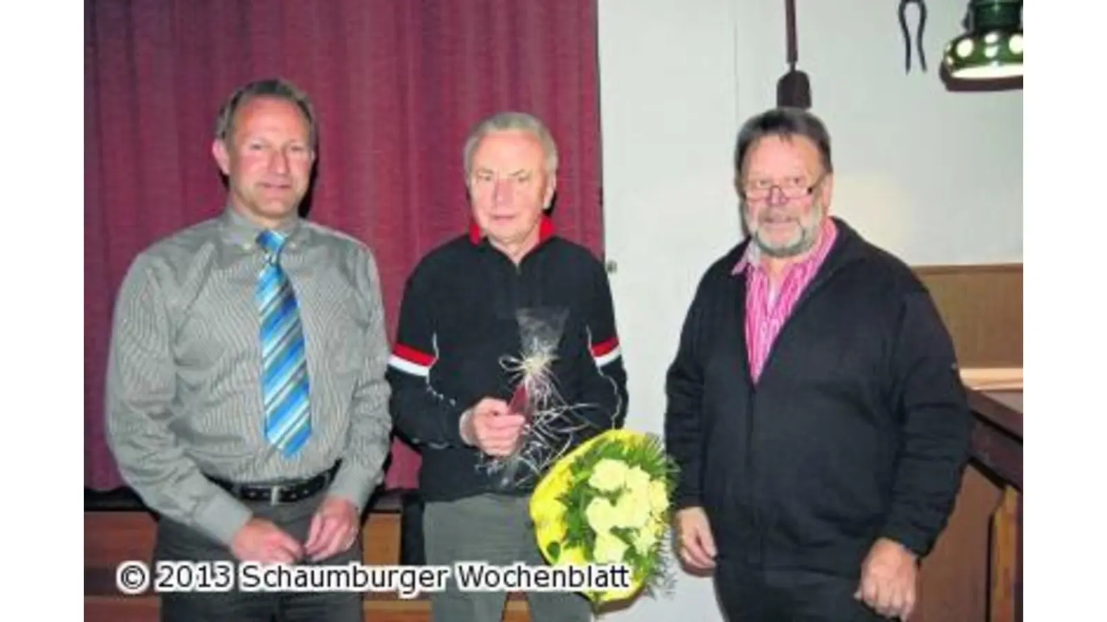 Ehrung für Willi Vogt (Foto: red)