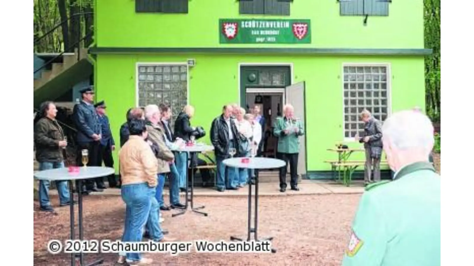 Eine Generalüberholung für den Schießstand auf der Cecilienhöhe (Foto: bt)