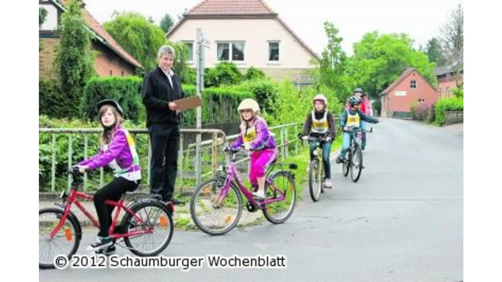 78 Viertklässler bestehen jährliche Fahrradprüfung (Foto: us)