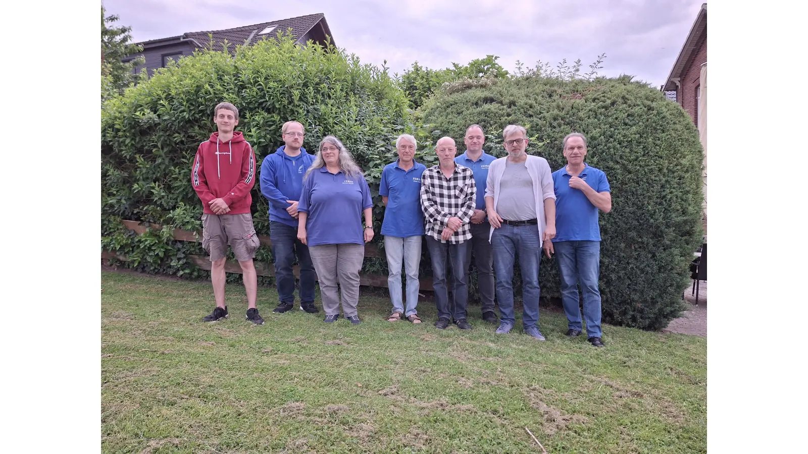 Der aktuelle FERSt-Vorstand (von rechts): Thomas Stübke, Dirk Rogl, Timo Köcher, Peter Grote, Ulrich Tack, Steffi Kirsch, Manuel Laeuffer und Leon Halfbrodt.<br> (Foto: privat)