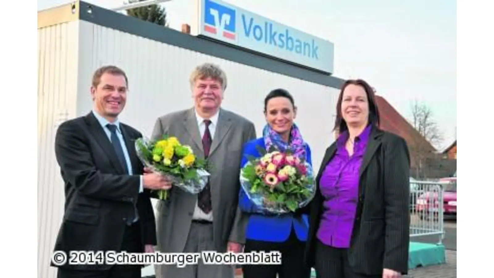 In der Bank brechen neue Zeiten an (Foto: nb)