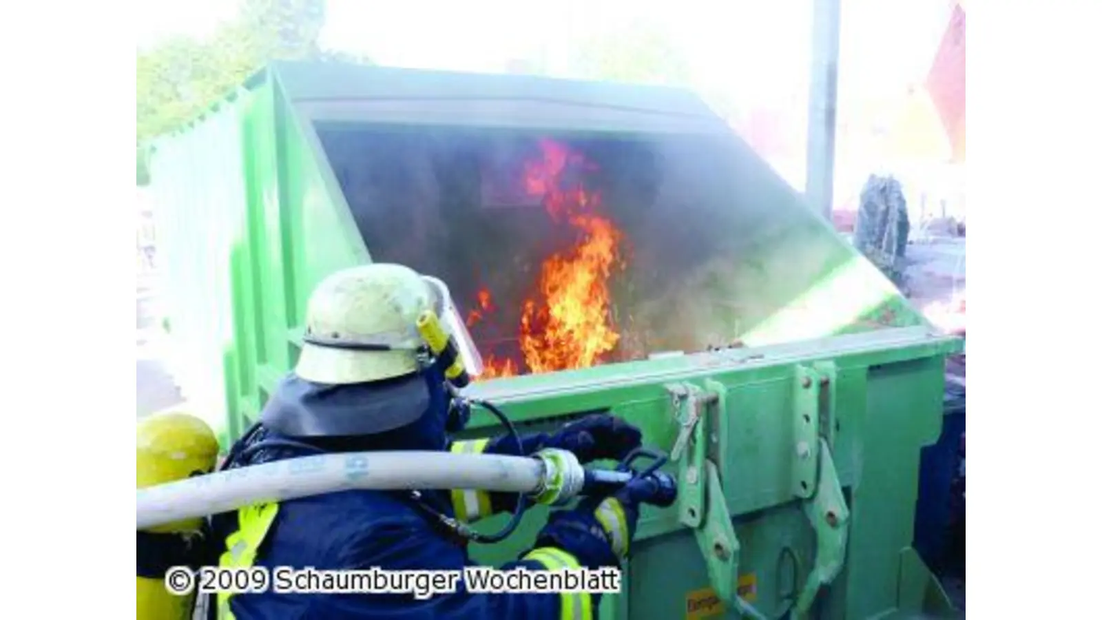 Schneller Einsatz der Wehr verhindert größeren Schaden (Foto: ste)