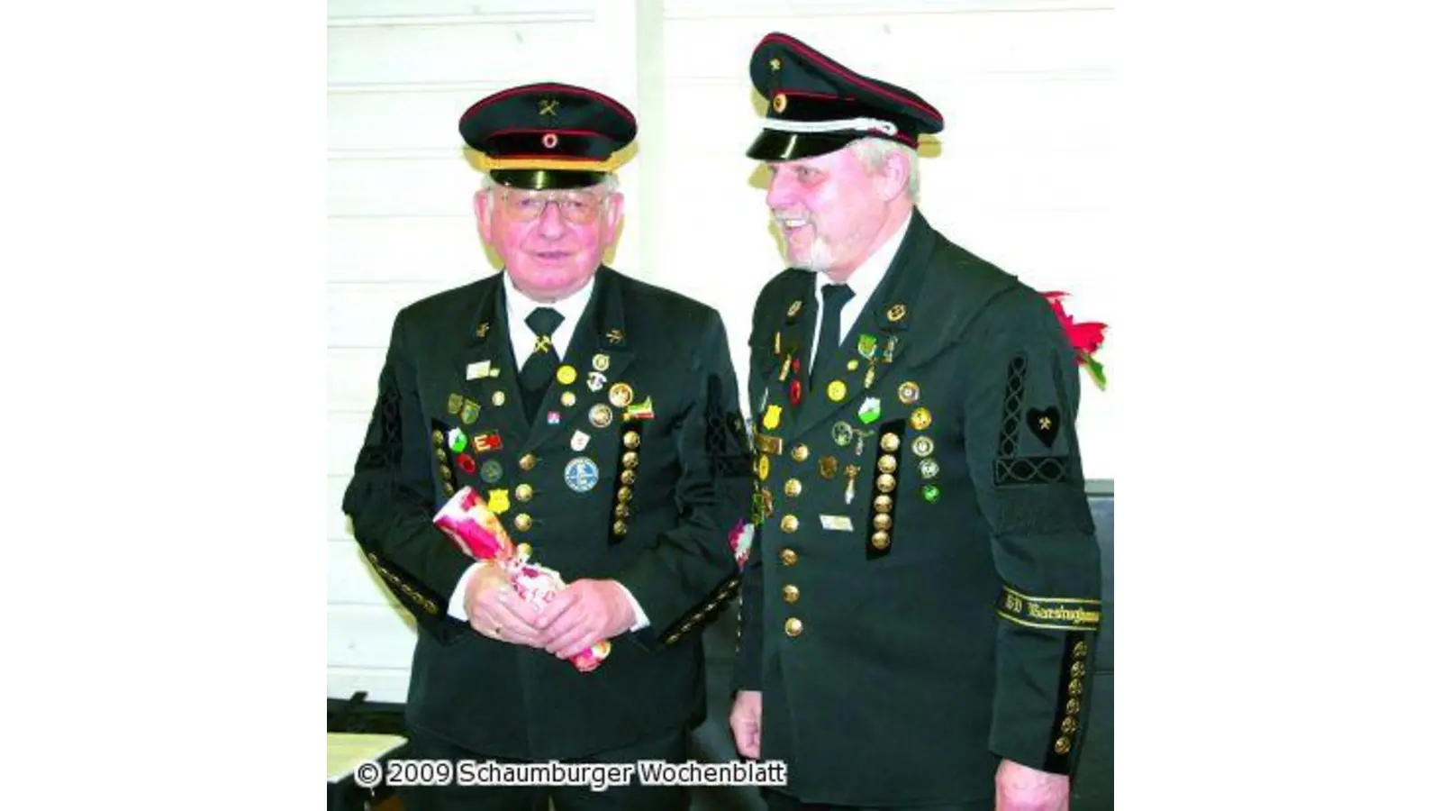 Hans Winter jetzt Mitglied beim Bergmannsverein Barsinghausen (Foto: red)