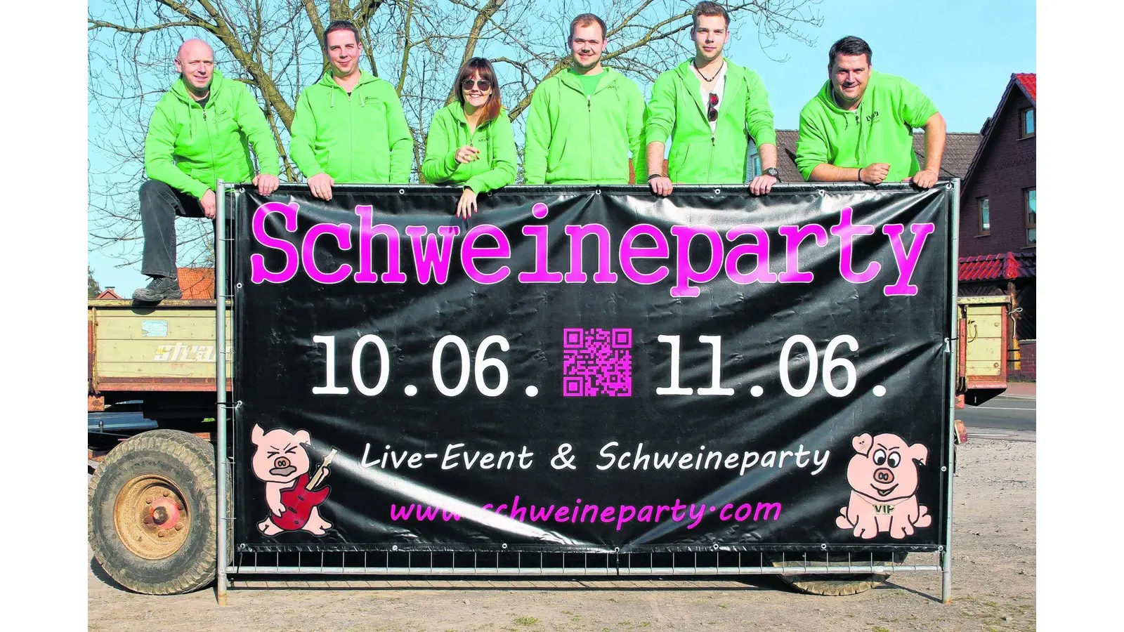 Top Live-Bands beim Schweineparty-Freitag (Foto: red)