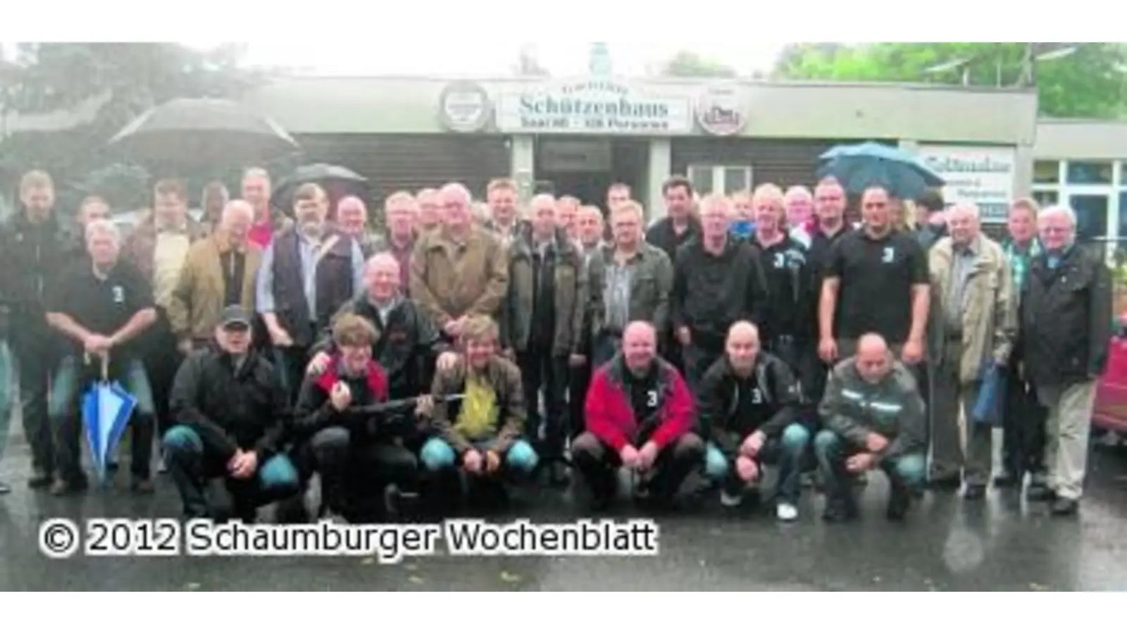 Rottbrüder wandern durch die Kreisstadt (Foto: wtz)