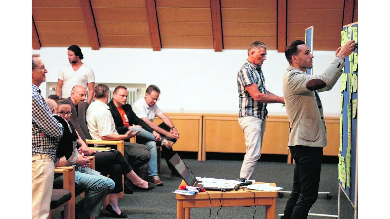 Die Entwicklung unserer Stadt (Foto: bb)