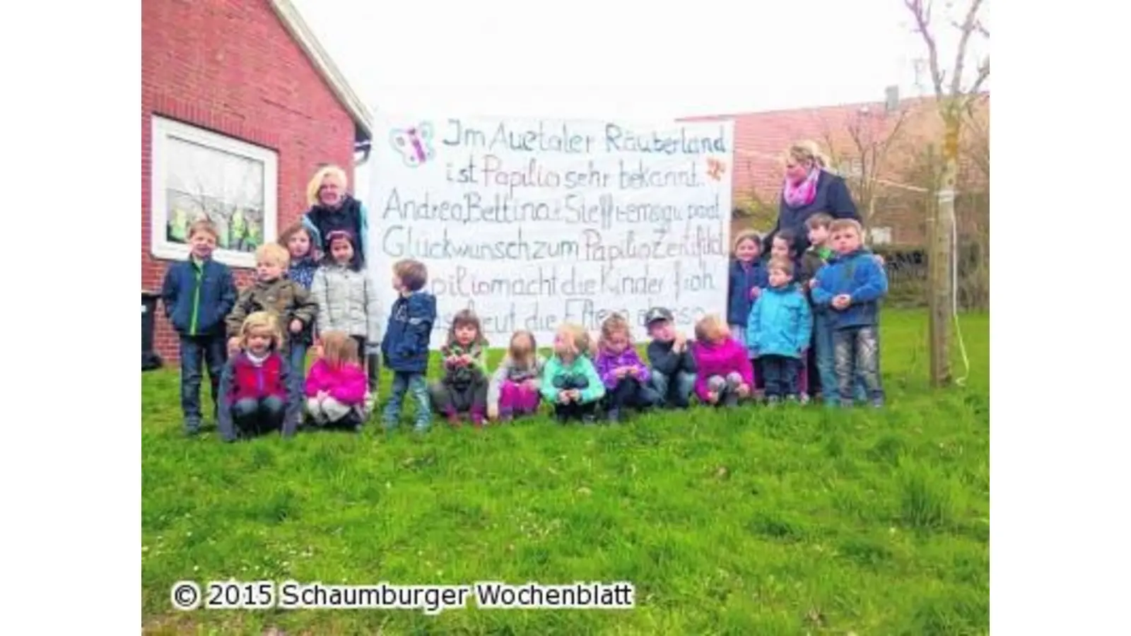 Über dem Räuberland flattert ein Schmetterling (Foto: us)