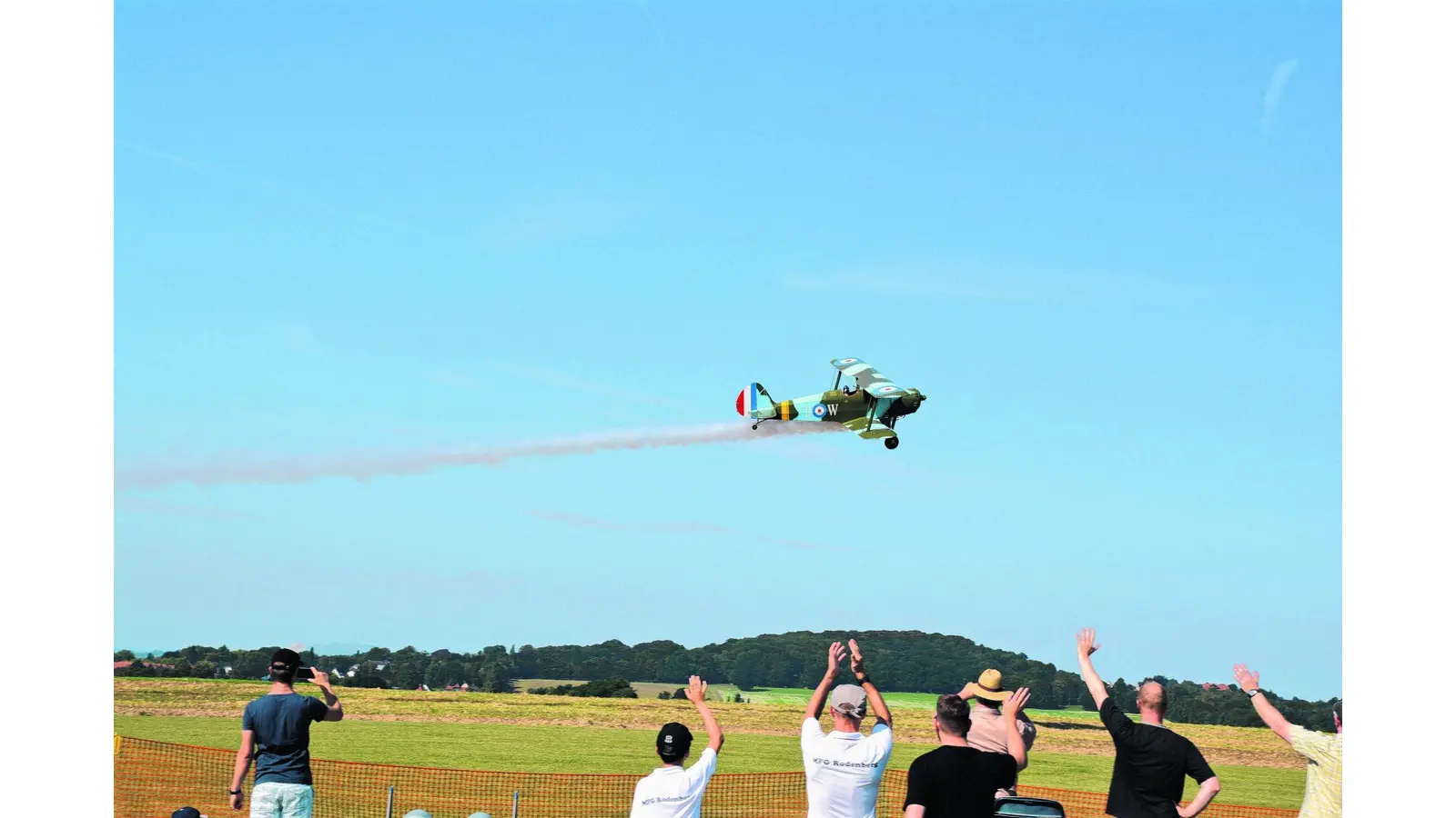 Die Flugzeuge sind startklar (Foto: gr)