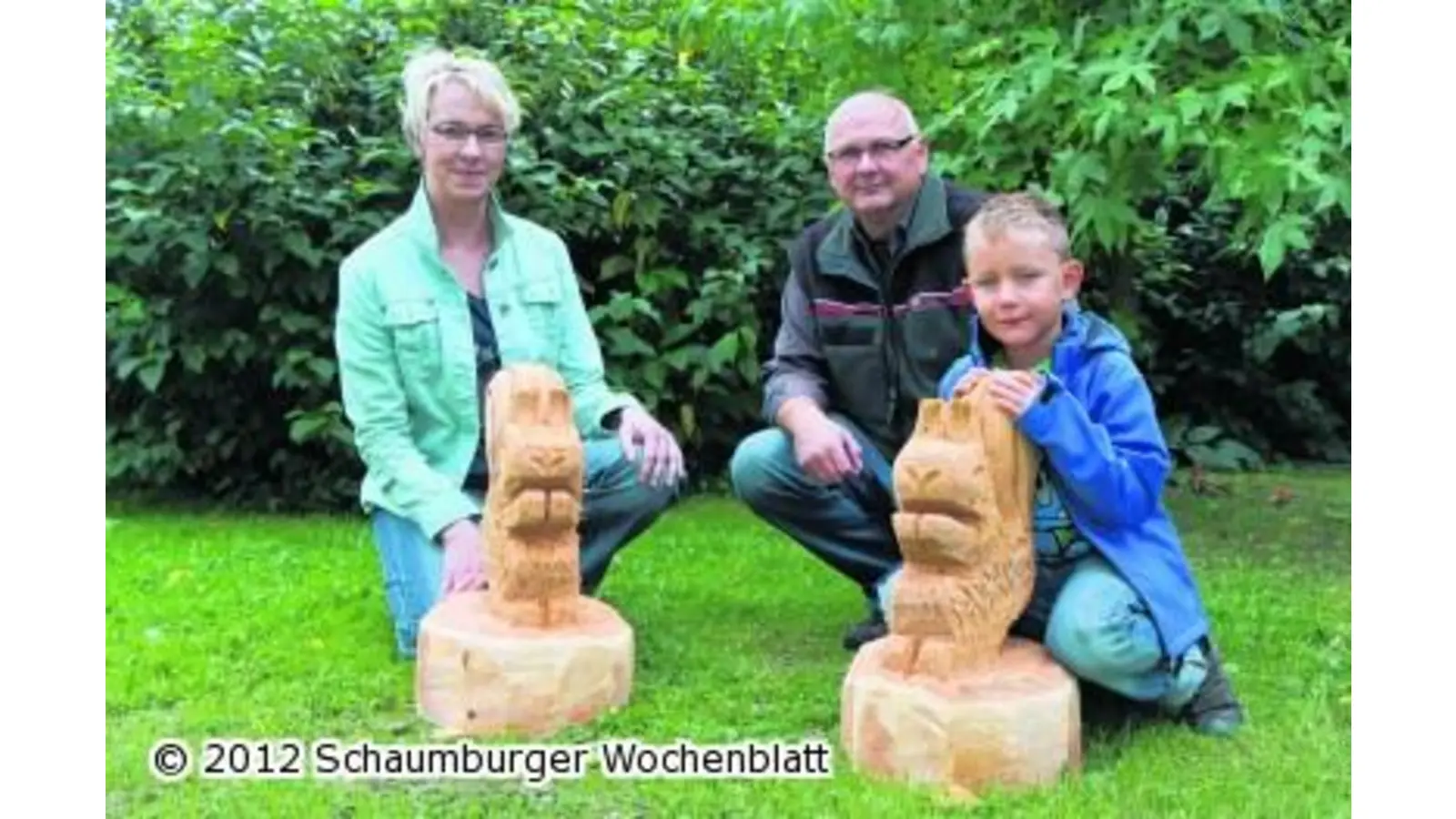 Gleich drei sägen auf das Gramm genau (Foto: red)