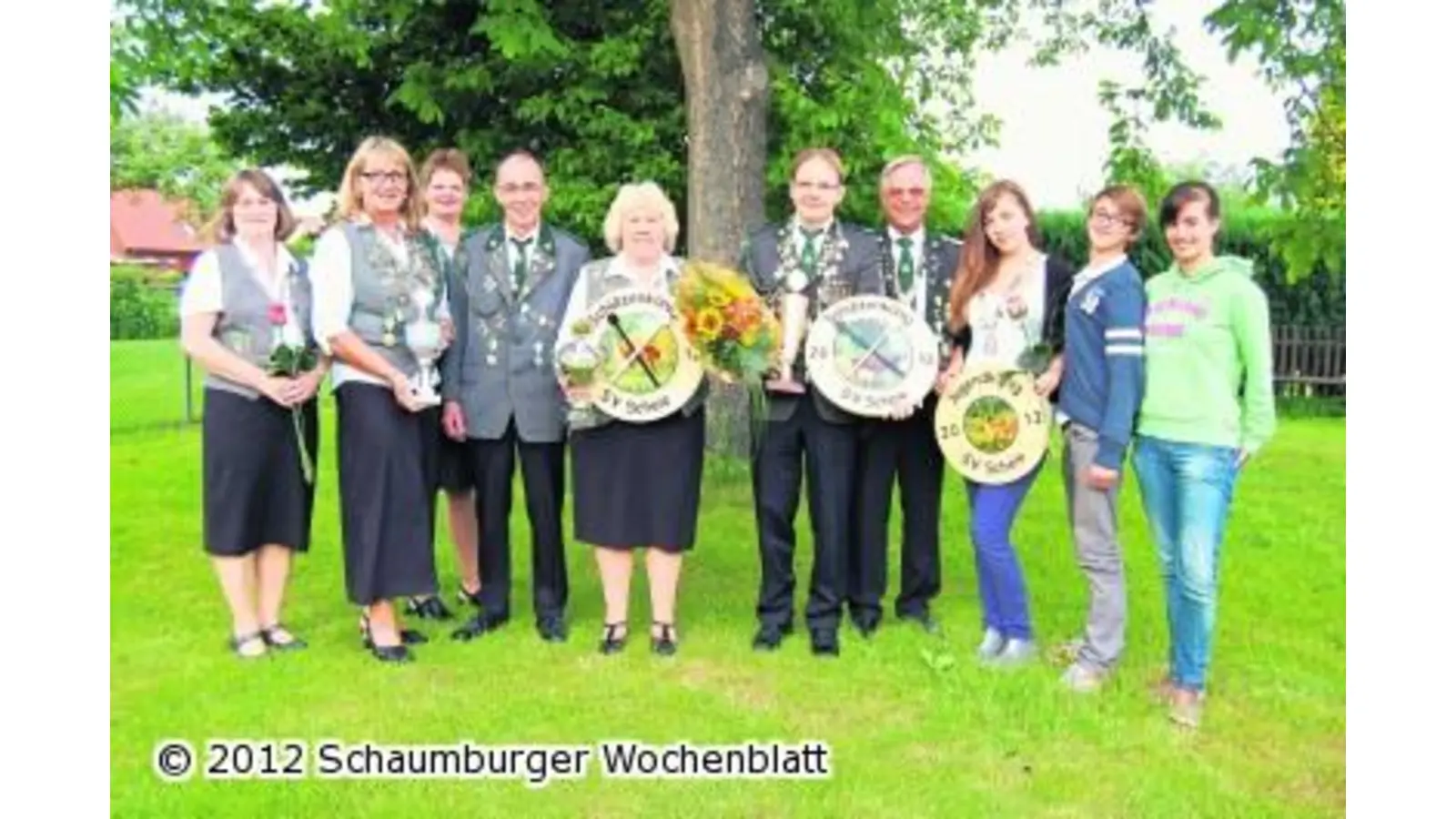 Schützen feiern Majestäten (Foto: red)