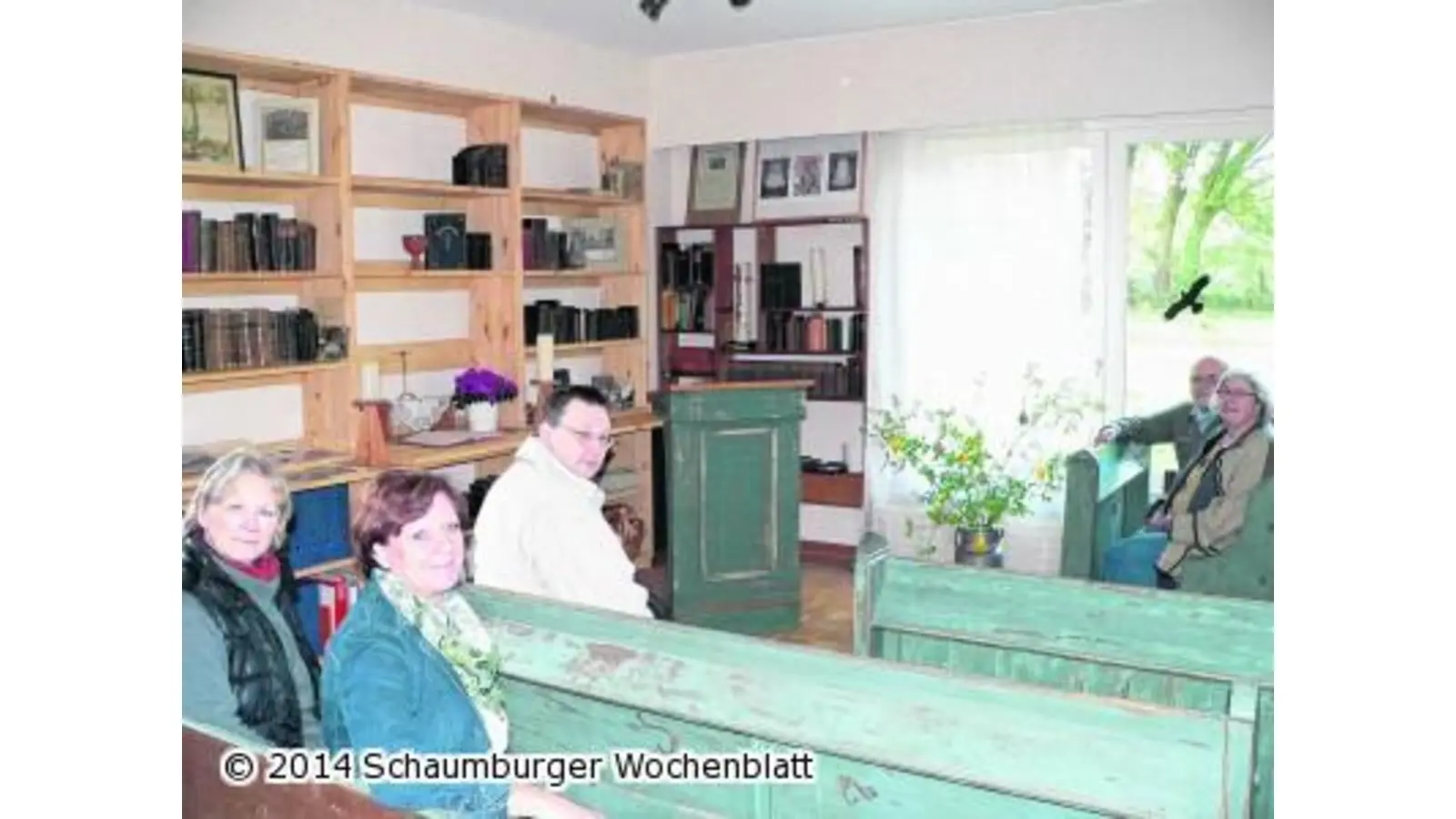 Platz für Gottesdienste und Vorträge (Foto: red)