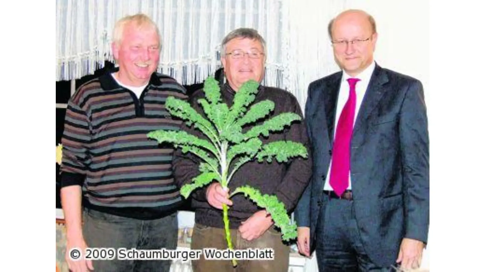 Hans-Jürgen Bethge erster Auetaler Kohlkönig (Foto: tt)