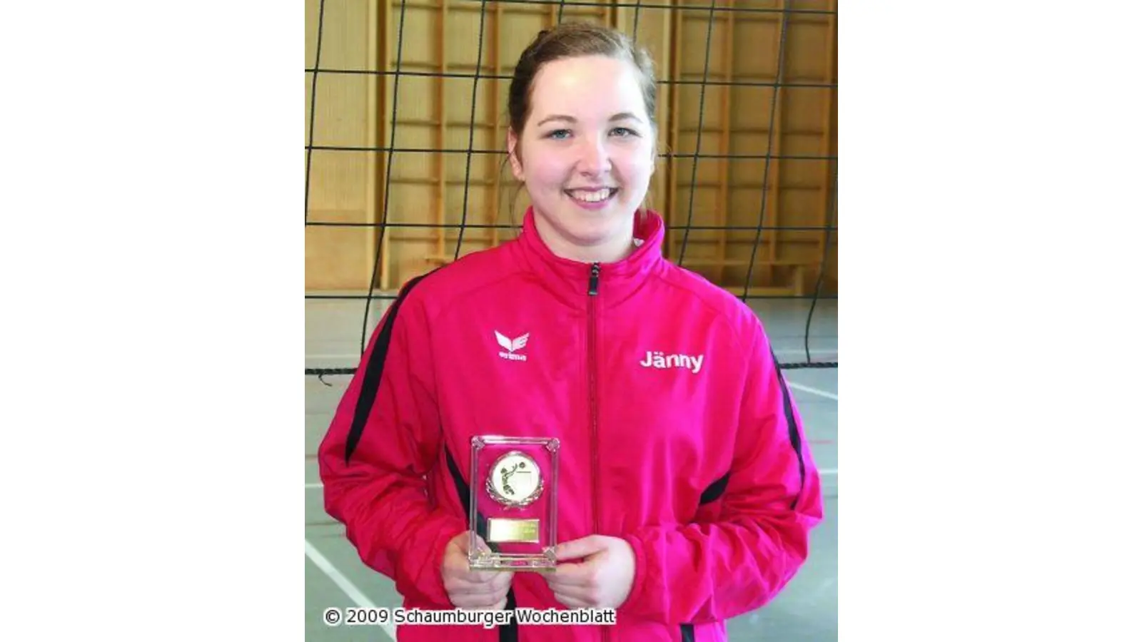 Volleyball-Spielerin des Jahres ist Jennifer Schulze (Foto: red)