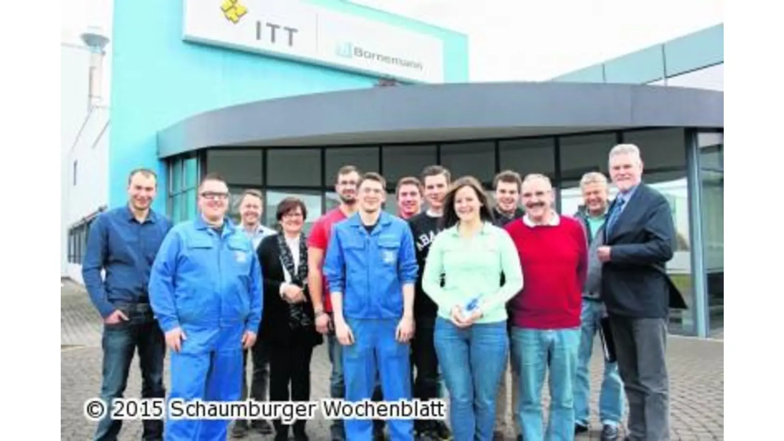 Bornemann verabschiedet acht Auszubildende (Foto: tr)