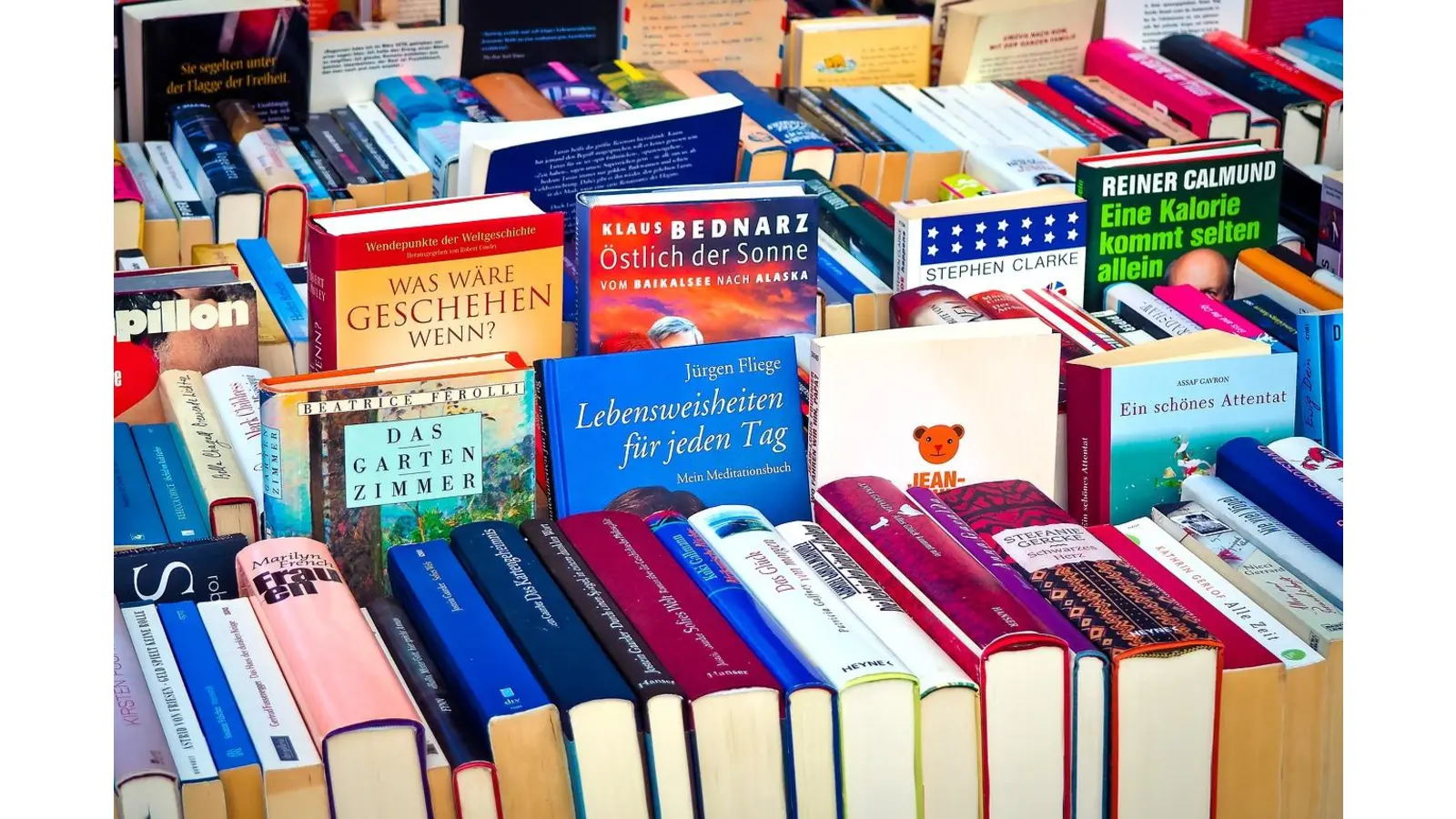 Der Bücherflohmarkt läuft noch bis zum 30. Mai.  (Foto: privat)