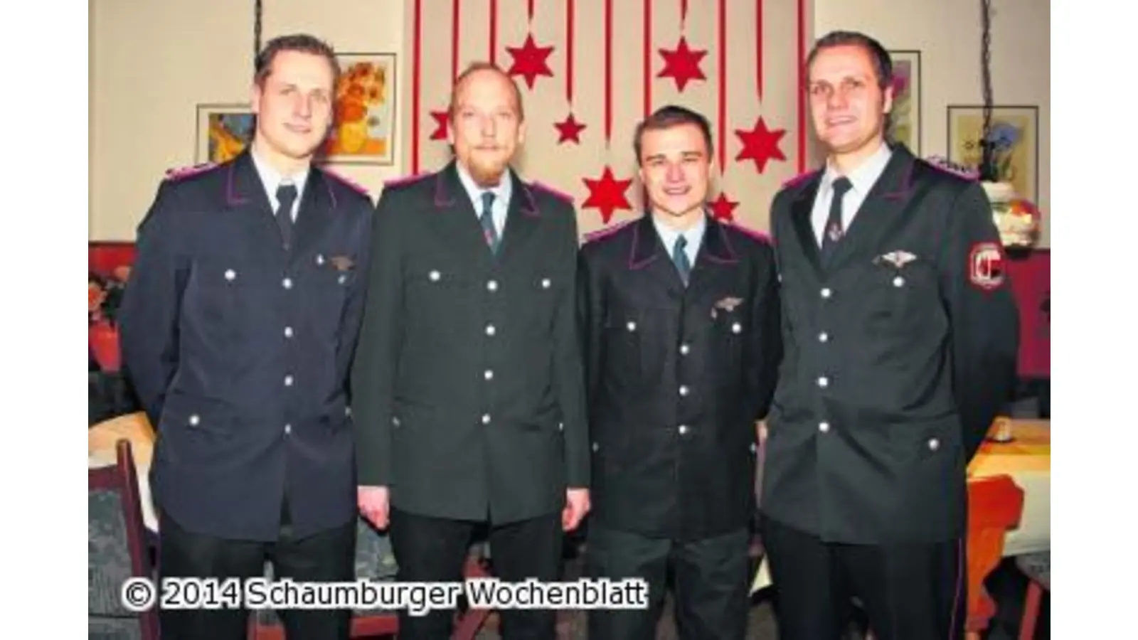 Mit fünf Beförderungen ins neue Jahr (Foto: red)