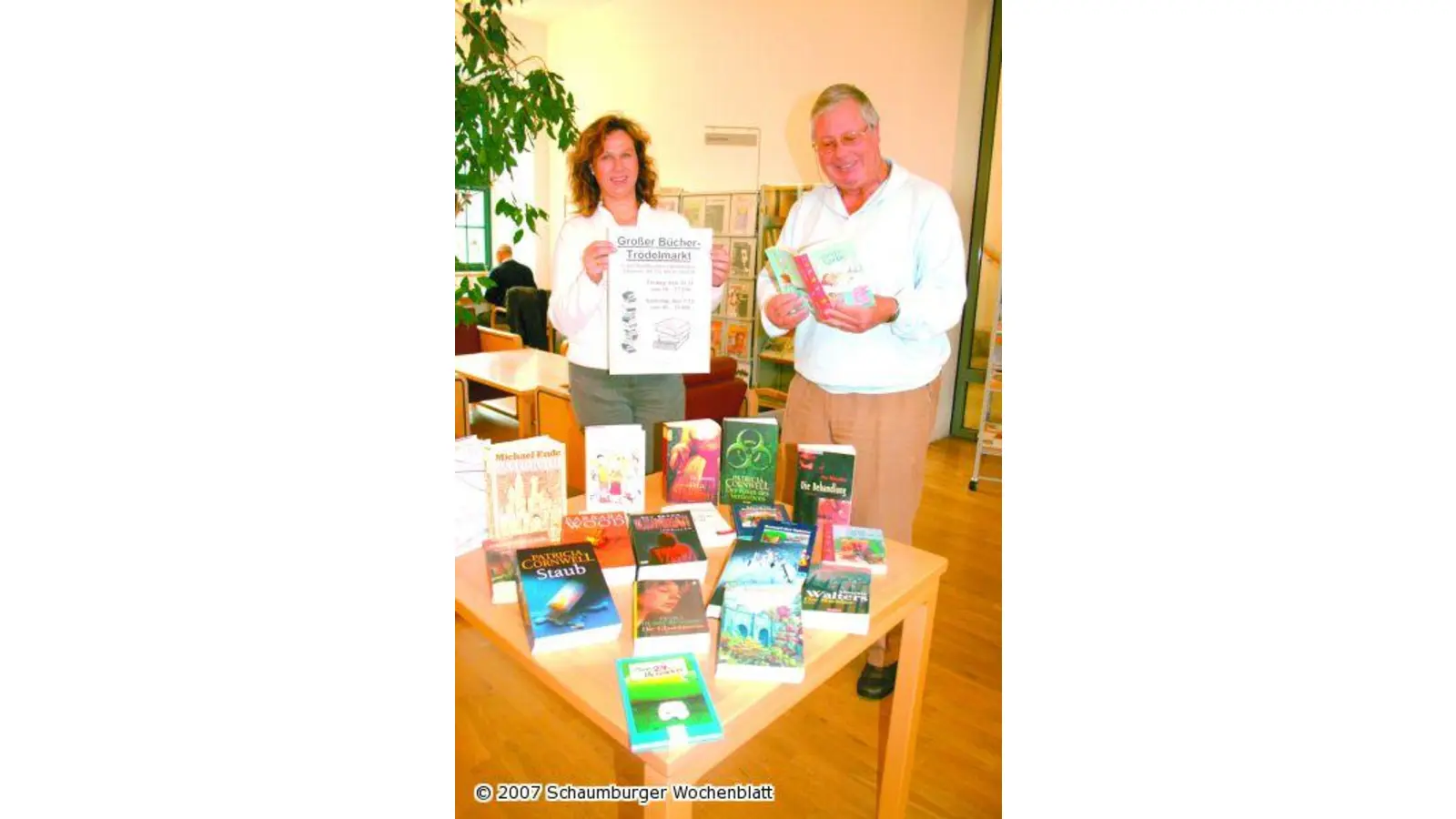 Großer Büchertrödelmarkt in der Stadtbücherei (Foto: nd)