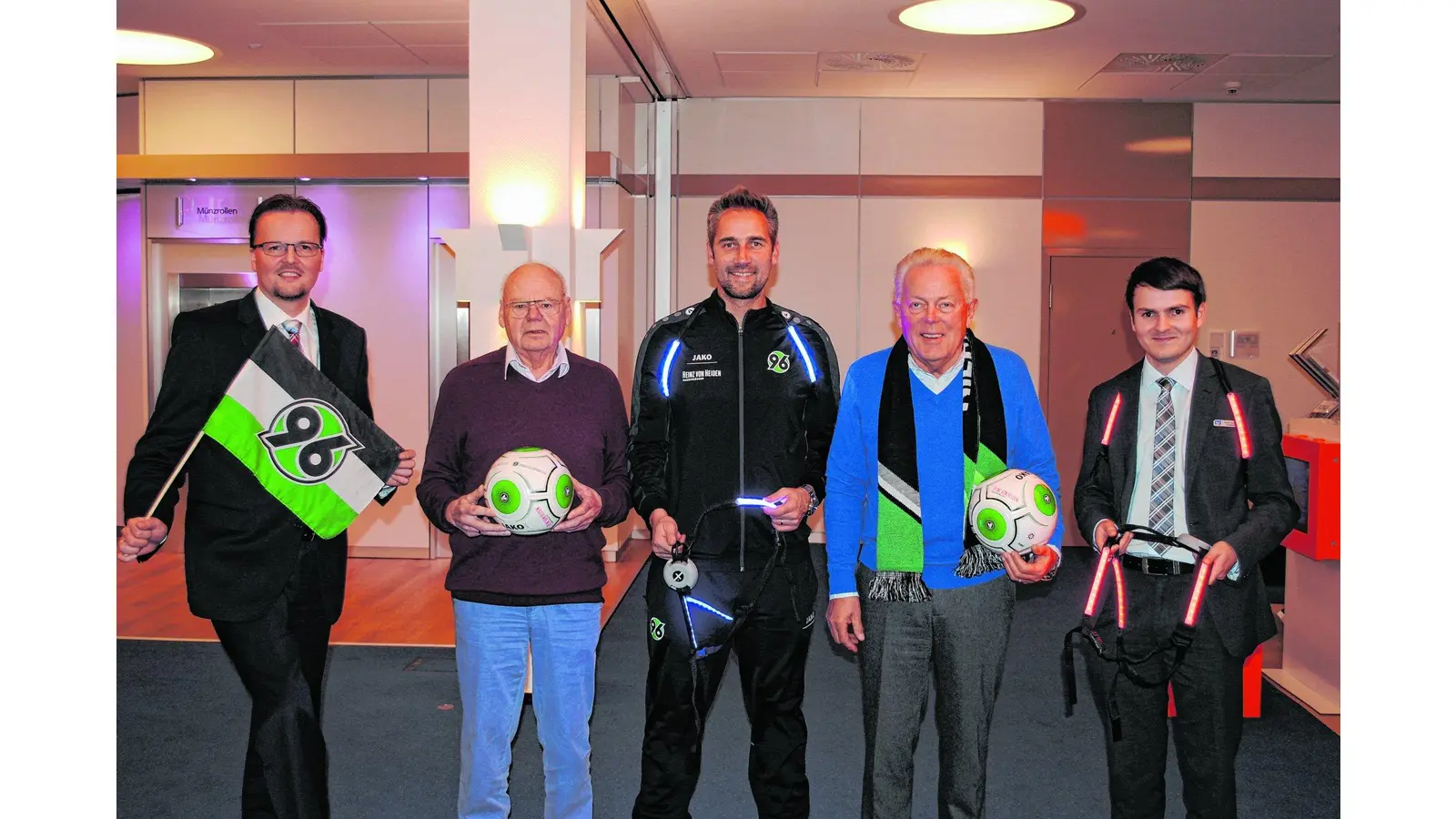 Kicken wie die Profis (Foto: jh)