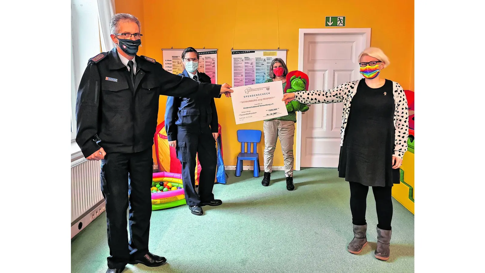 Schaumburg zeigt Respekt (Foto: mk)