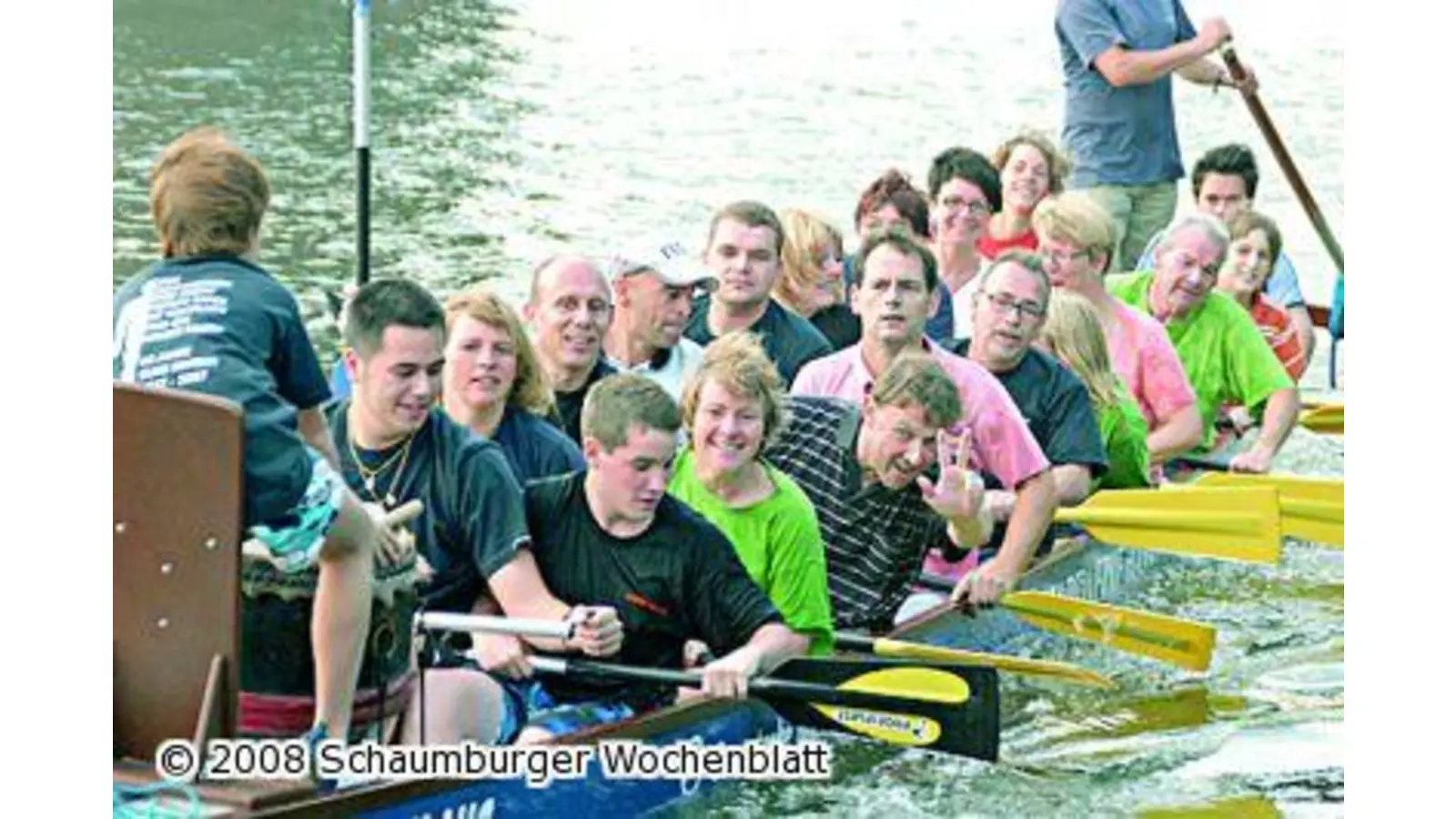 Training mit Trommel und Schlagmann (Foto: ste)