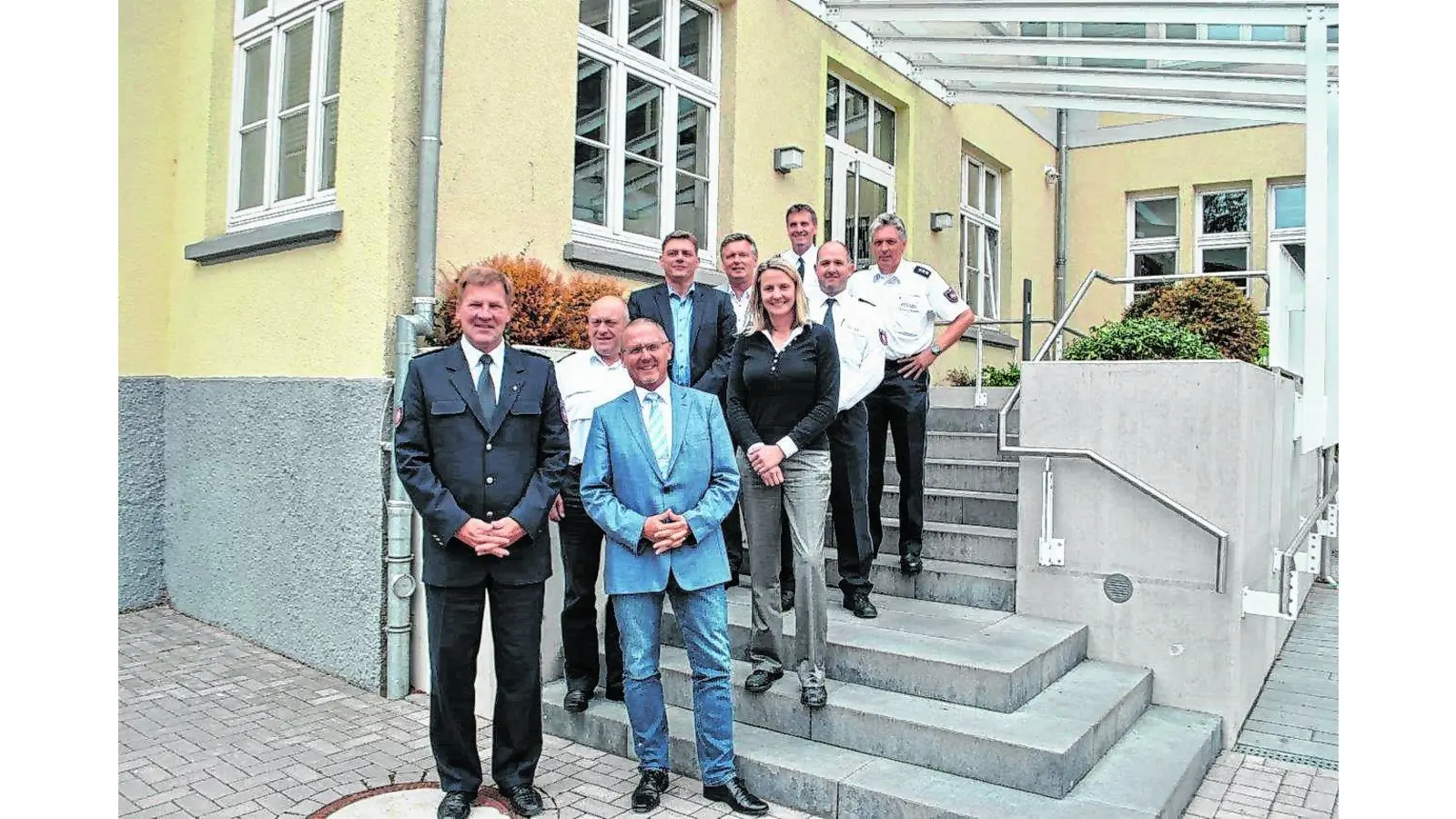 Polizeipräsident Lühring besucht Polizeikommissariat in Bückeburg (Foto: nh)