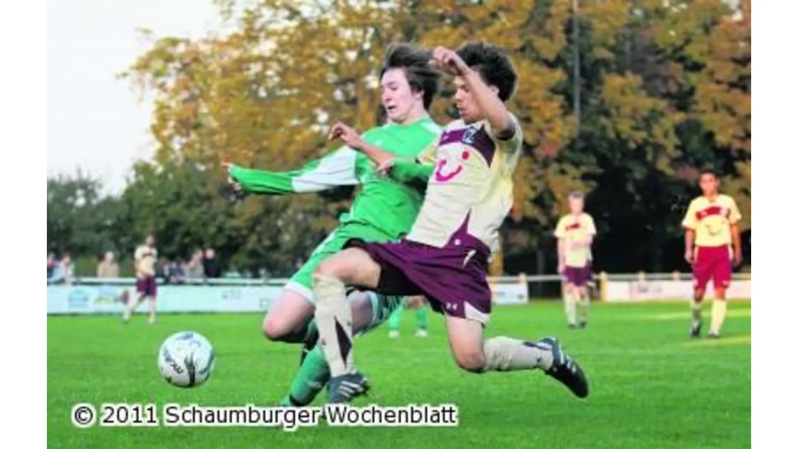 U 16 von Hannover 96 macht Station in Lüdersfeld (Foto: bb)