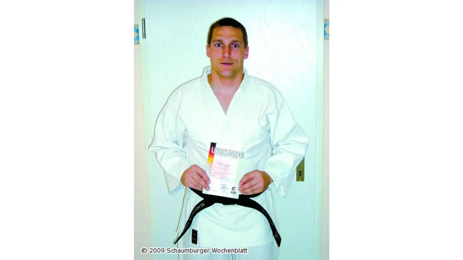 Schwarzer Gürtel für Voges (Foto: ste)