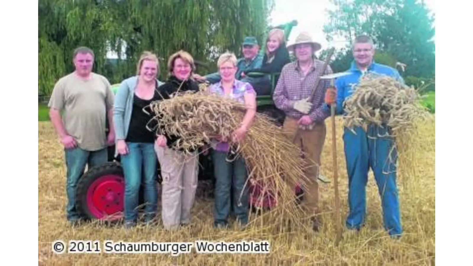 Vorbereitungen für das Erntefest laufen (Foto: wtz)