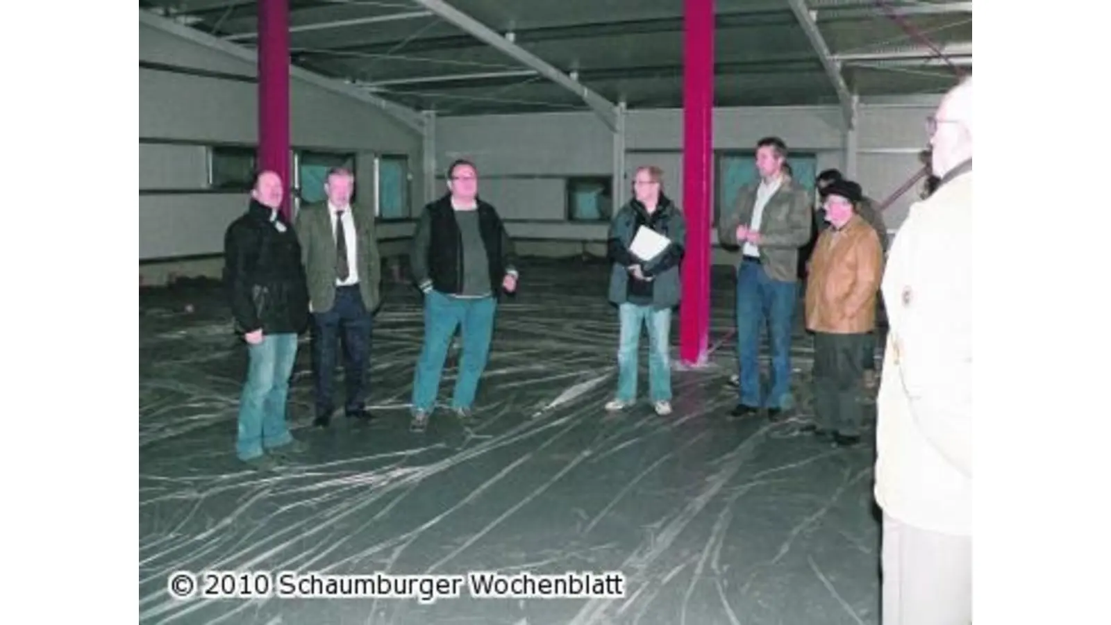 Innenausbau im Winter (Foto: al)