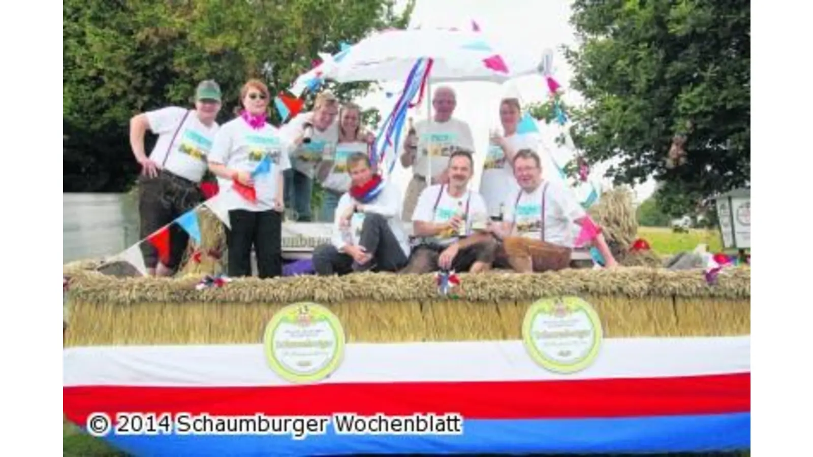 Den Erntewagenbauern gehen die Ideen nicht aus (Foto: gi)