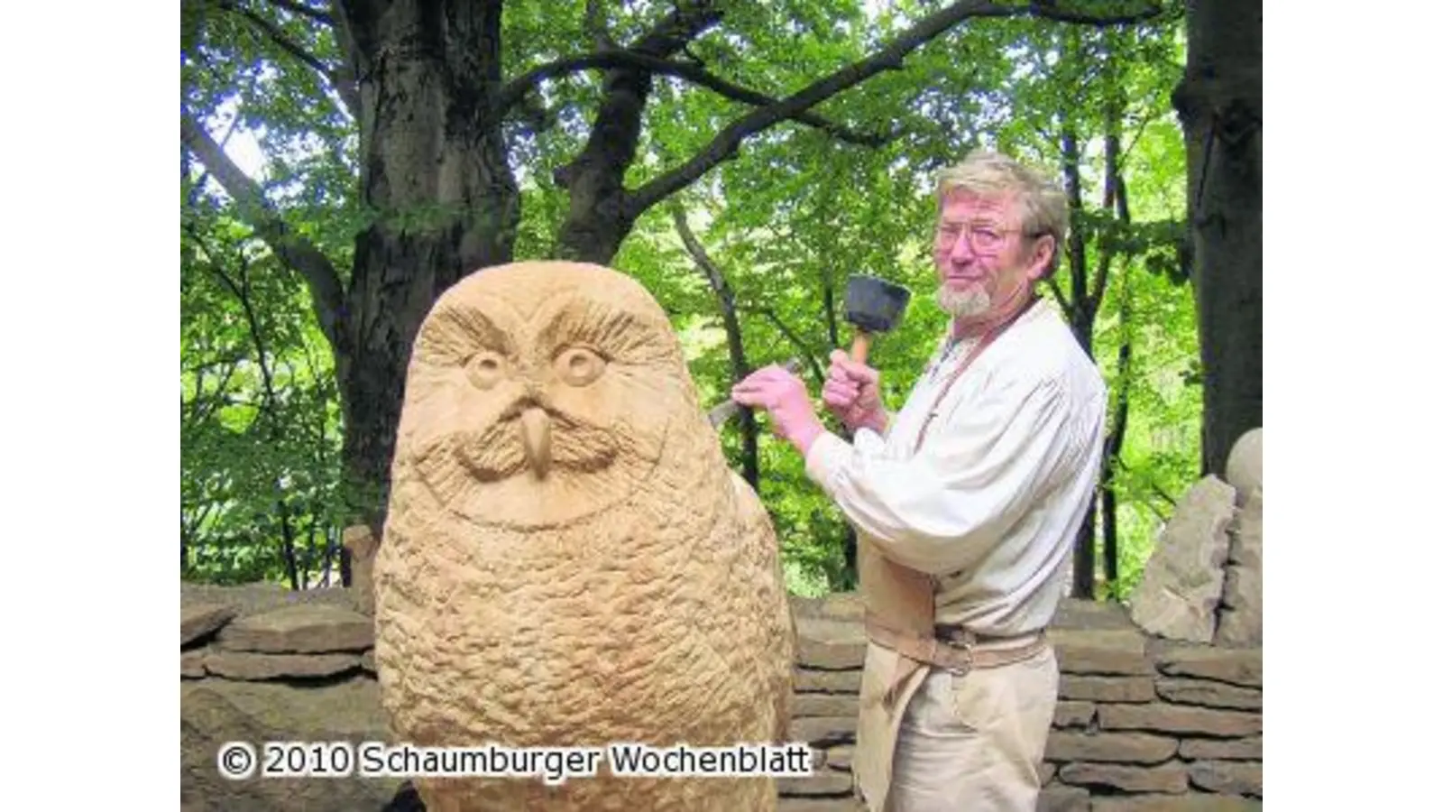 Bildhauerei-Seminar an der Paschenburg (Foto: km)