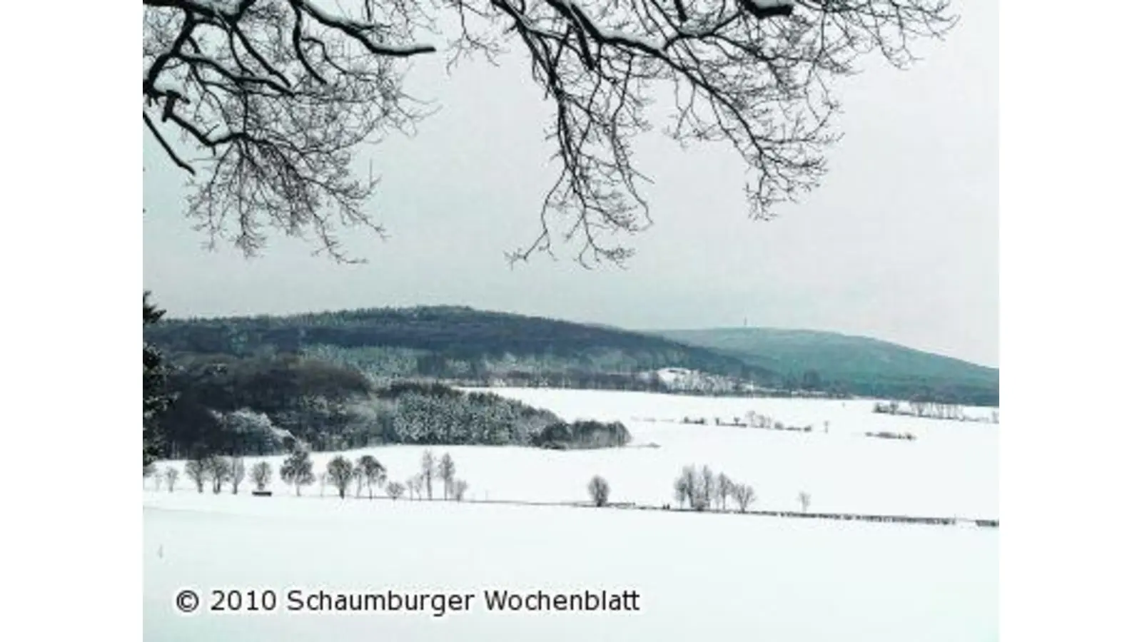 Winter hat Schaumburg fest im Griff (Foto: ro)