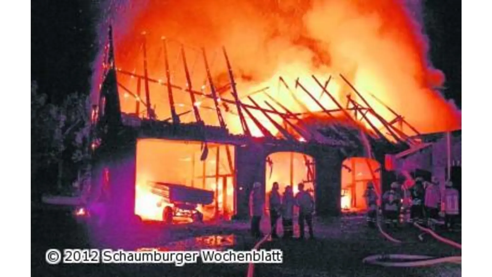 Erneut Großbrand (Foto: wtz)
