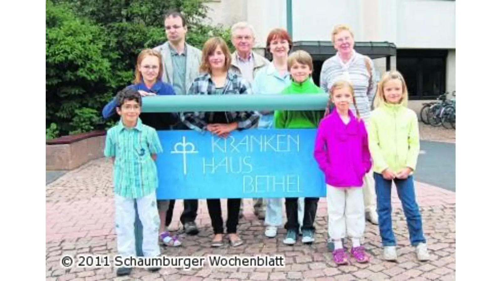 Vor dem Essen ist der Gips ab (Foto: red)