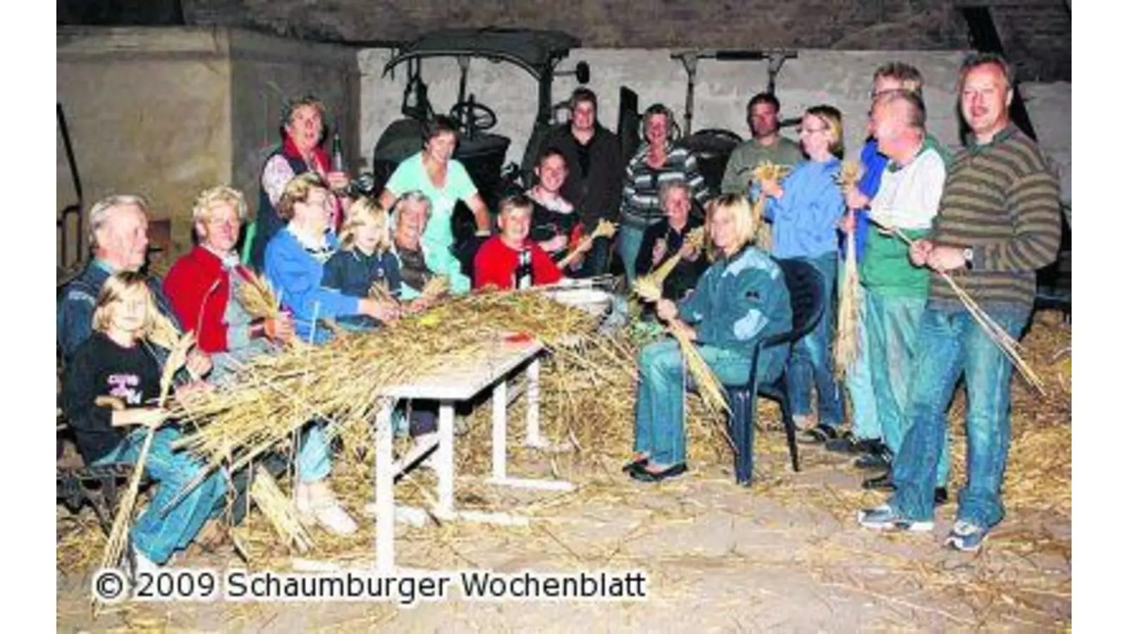 Die meisten Erntewagen sind schon herausgeputzt (Foto: tt)