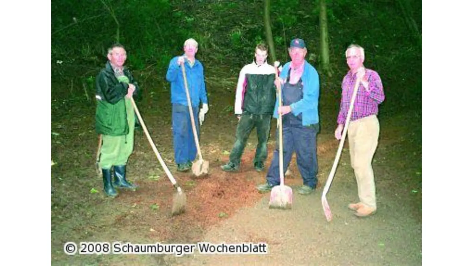 Heimatverein erneuert Wanderweg (Foto: tt)