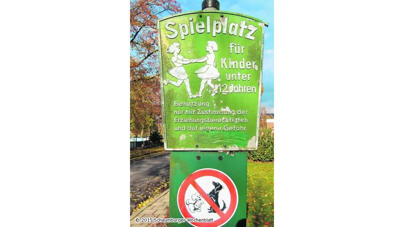 Neue Spielplatzsatzung verbietet Drogenkonsum (Foto: ste)