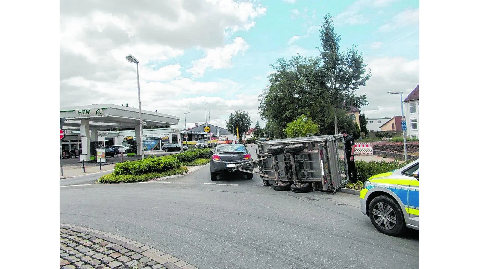 Ladung falsch verteilt (Foto: mk)